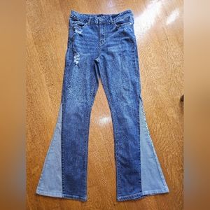 Indigo rein bell bottom jeans size 13